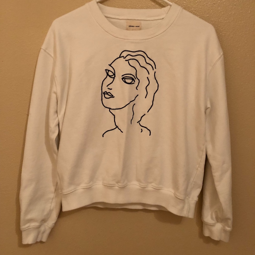 Paloma wool guiri faces sweatshirt